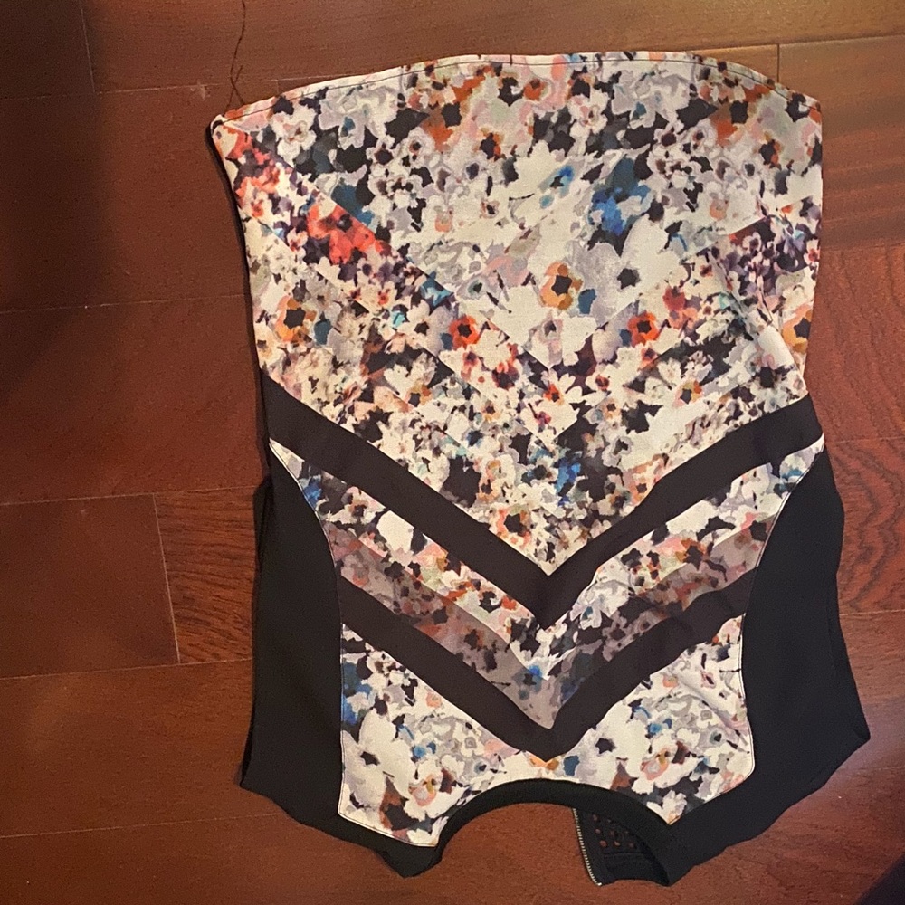 Zara flowered top
